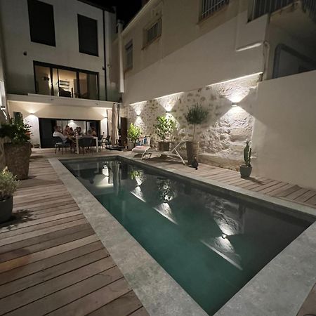 Chambre Dans Maison De Ville Avec Piscine Et Garage En Centre Ville Montpellier Exterior foto